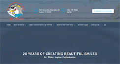 Desktop Screenshot of drmeierortho.com